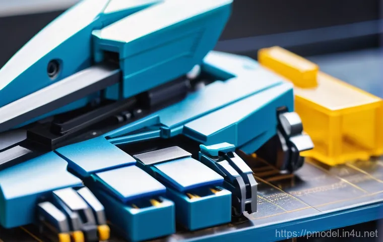 반다이 프라모델 유통 경로 - **Prompt 1: The Joy of Gunpla Assembly**
A close-up, warm-lit shot of a young adult's hands (20s...